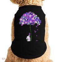 Alzheimer Awareness Cute Elephant I Will Remember For You Doggie Tank thumb 0