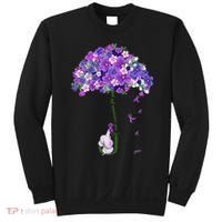 Alzheimer Awareness Cute Elephant I Will Remember For You Sweatshirt thumb 0