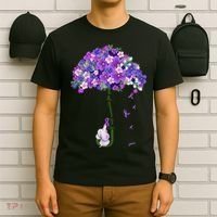 Alzheimer Awareness Cute Elephant I Will Remember For You T-Shirt thumb 6