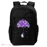 Alzheimer Awareness Cute Elephant I Will Remember For You Backpack thumb 0