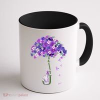 Alzheimer Awareness Cute Elephant I Will Remember For You Coffee Mug thumb 1