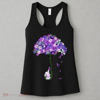 Alzheimer Awareness Cute Elephant I Will Remember For You Women's Tank Top thumb 3