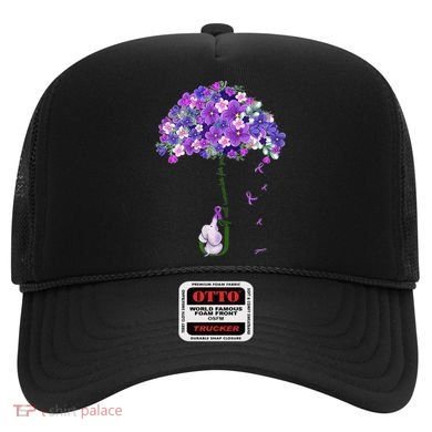 Alzheimer Awareness Cute Elephant I Will Remember For You Hat