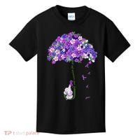 Alzheimer Awareness Cute Elephant I Will Remember For You Kids T-Shirt thumb 0
