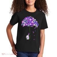 Alzheimer Awareness Cute Elephant I Will Remember For You Kids T-Shirt thumb 2