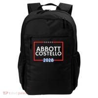Abbot And Costello 2028 Is Funny Political Election Backpack thumb 0
