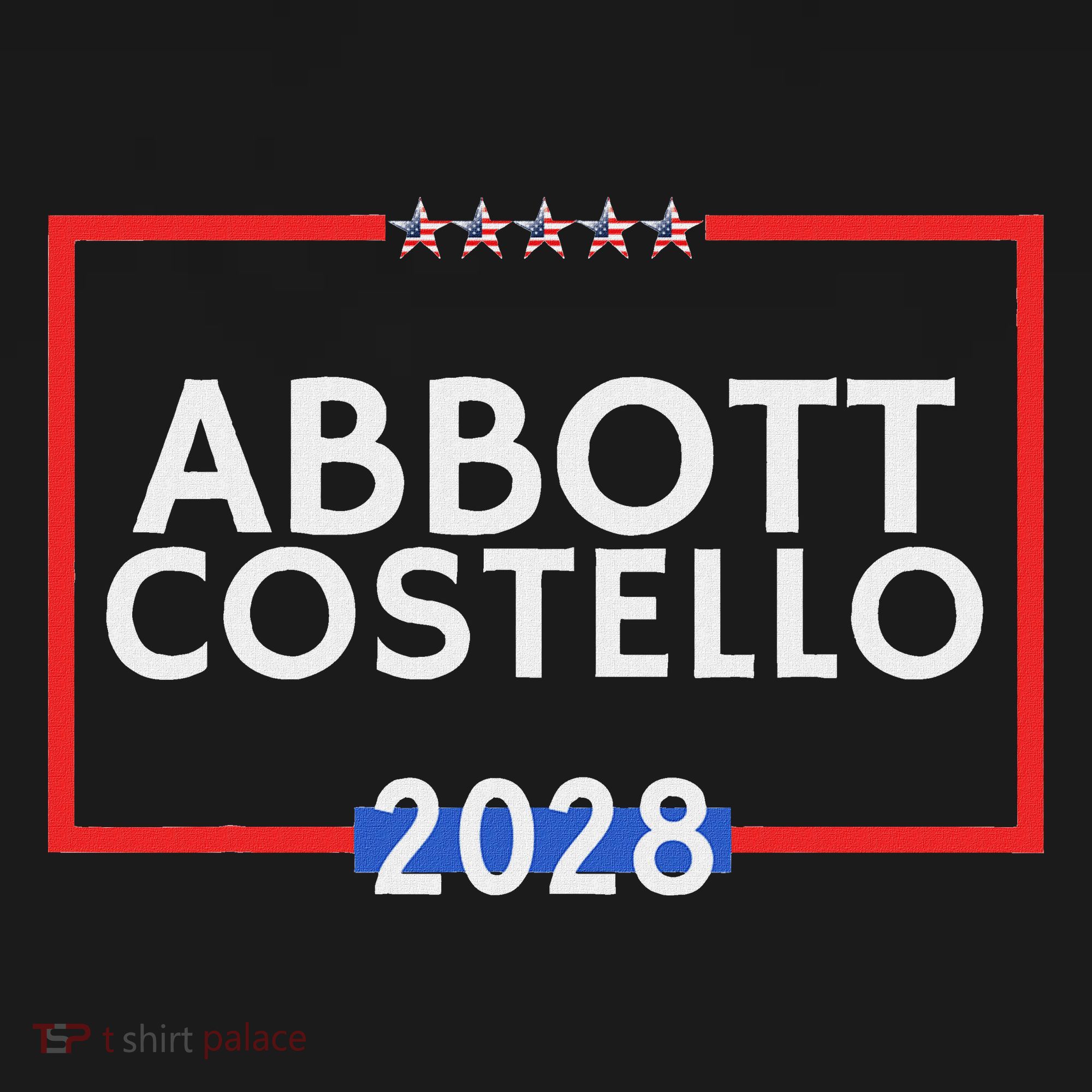 Abbot And Costello 2028 Is Funny Political Election Women's Hoodie