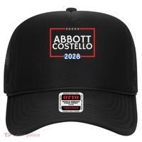 Abbot And Costello 2028 Is Funny Political Election Hat thumb 0