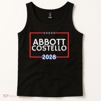 Abbot And Costello 2028 Is Funny Political Election Tank Top thumb 2