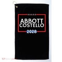 Abbot And Costello 2028 Is Funny Political Election Golf Towel thumb 0
