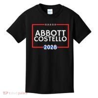 Abbot And Costello 2028 Is Funny Political Election Kids T-Shirt thumb 0