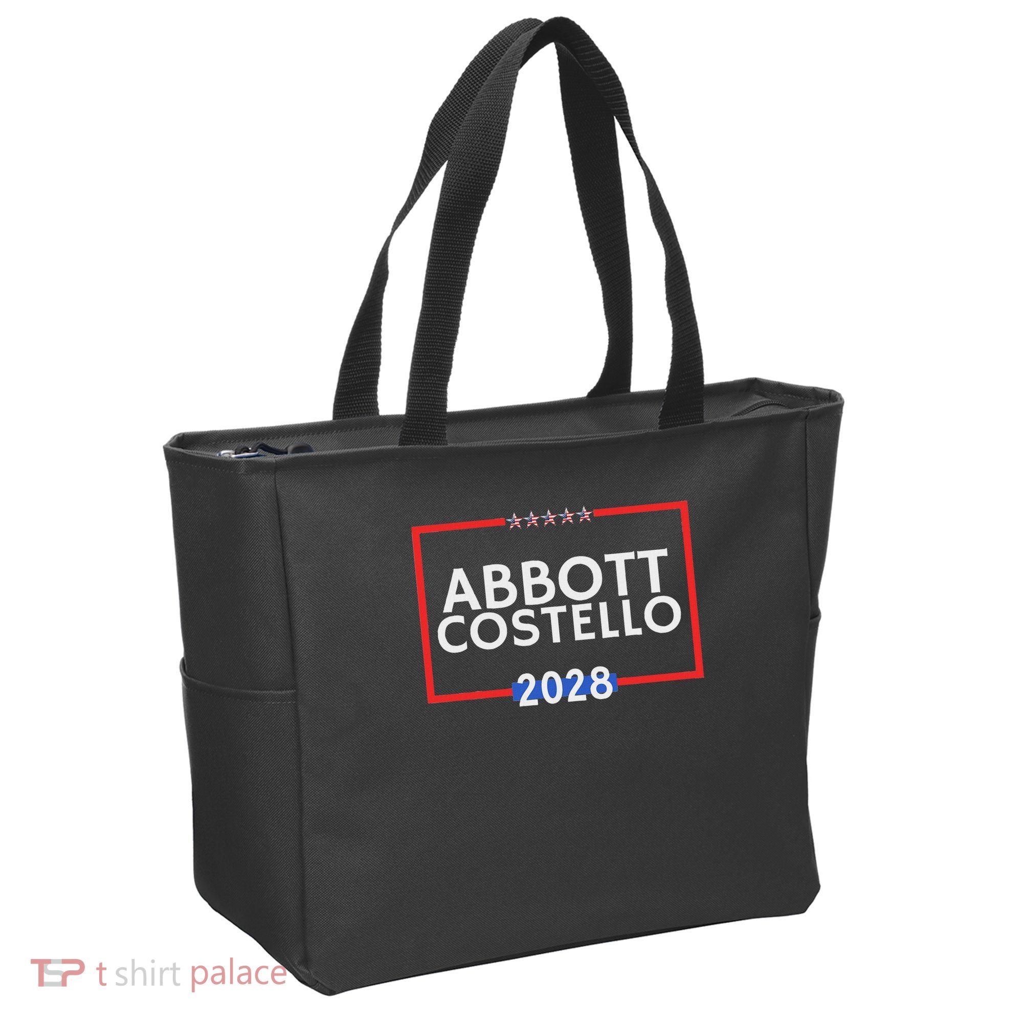 Abbot And Costello 2028 Is Funny Political Election Tote Bag