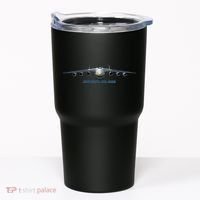 An225 Antonov Cargo Jet Plane Mriya Front Profile Tumbler thumb 0