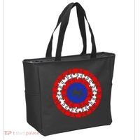 Autism Awareness Captain Puzzle Shield Tote Bag thumb 2