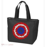 Autism Awareness Captain Puzzle Shield Tote Bag thumb 3