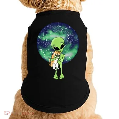 Alien And Cat Doggie Tank