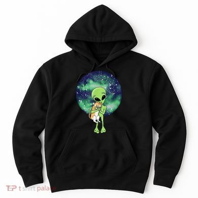 Alien And Cat Hoodie