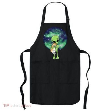 Alien And Cat Apron