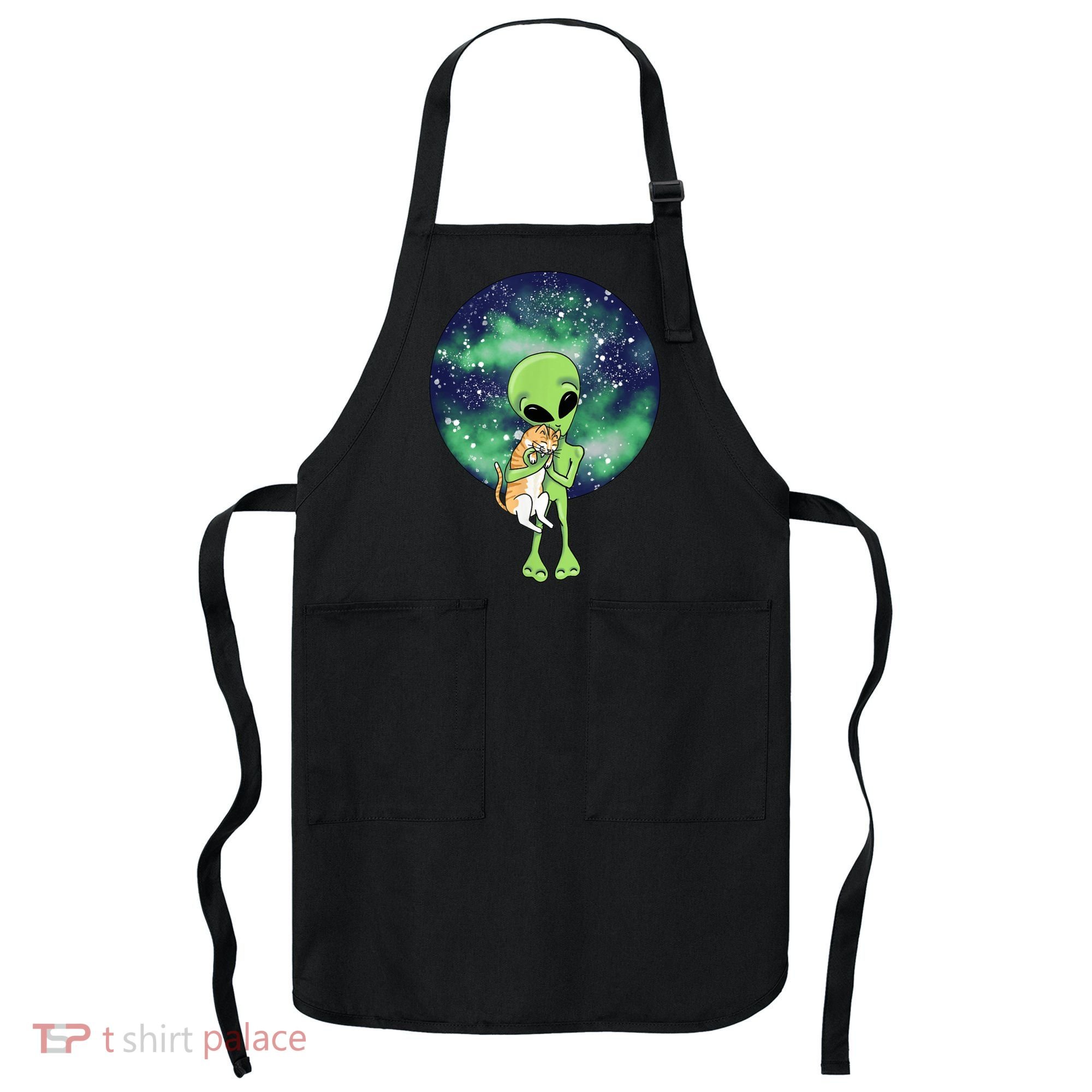 Alien And Cat Apron