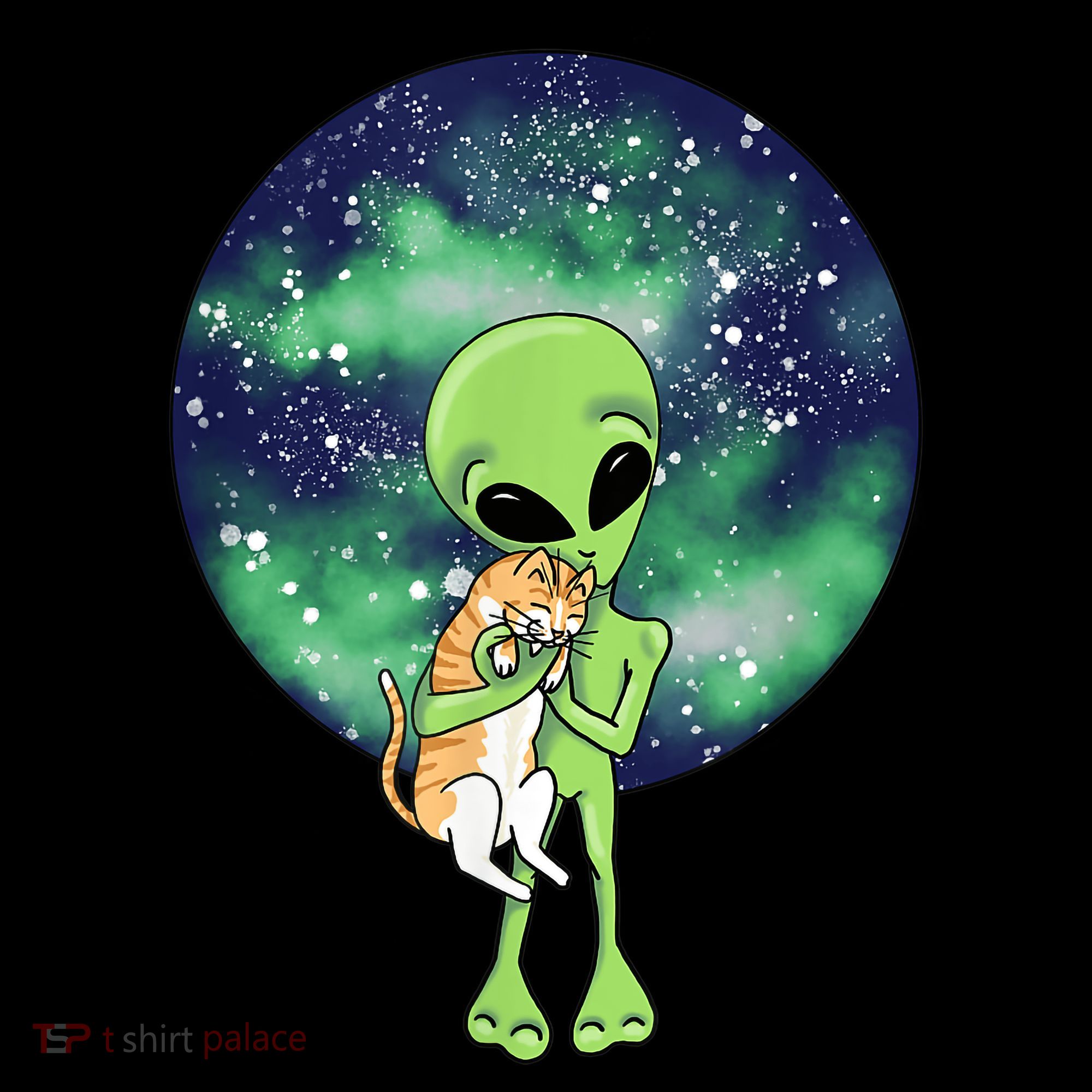 Alien And Cat Backpack