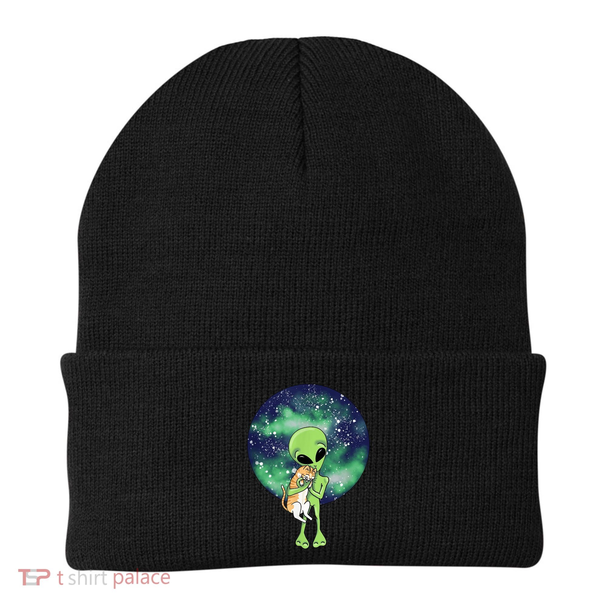 Alien And Cat Beanie