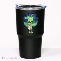 Alien And Cat Tumbler thumb 0