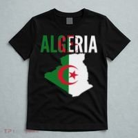 Algerian Algeria Country Map Flag T-Shirt thumb 5