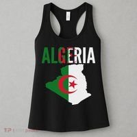 Algerian Algeria Country Map Flag Women's Tank Top thumb 3