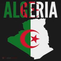 Algerian Algeria Country Map Flag Tank Top thumb 6