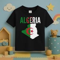 Algerian Algeria Country Map Flag Toddler T-Shirt thumb 3