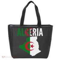 Algerian Algeria Country Map Flag Tote Bag thumb 0