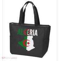 Algerian Algeria Country Map Flag Tote Bag thumb 3