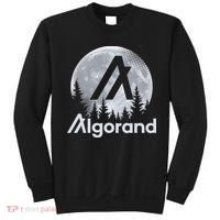 Algorand ALGO Coin Cryptocurrency Wilderness Full Moon Sweatshirt thumb 0