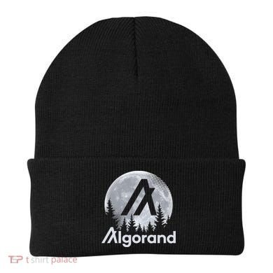 Algorand ALGO Coin Cryptocurrency Wilderness Full Moon Beanie