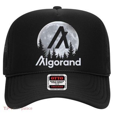 Algorand ALGO Coin Cryptocurrency Wilderness Full Moon Hat