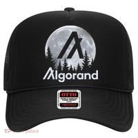 Algorand ALGO Coin Cryptocurrency Wilderness Full Moon Hat thumb 0