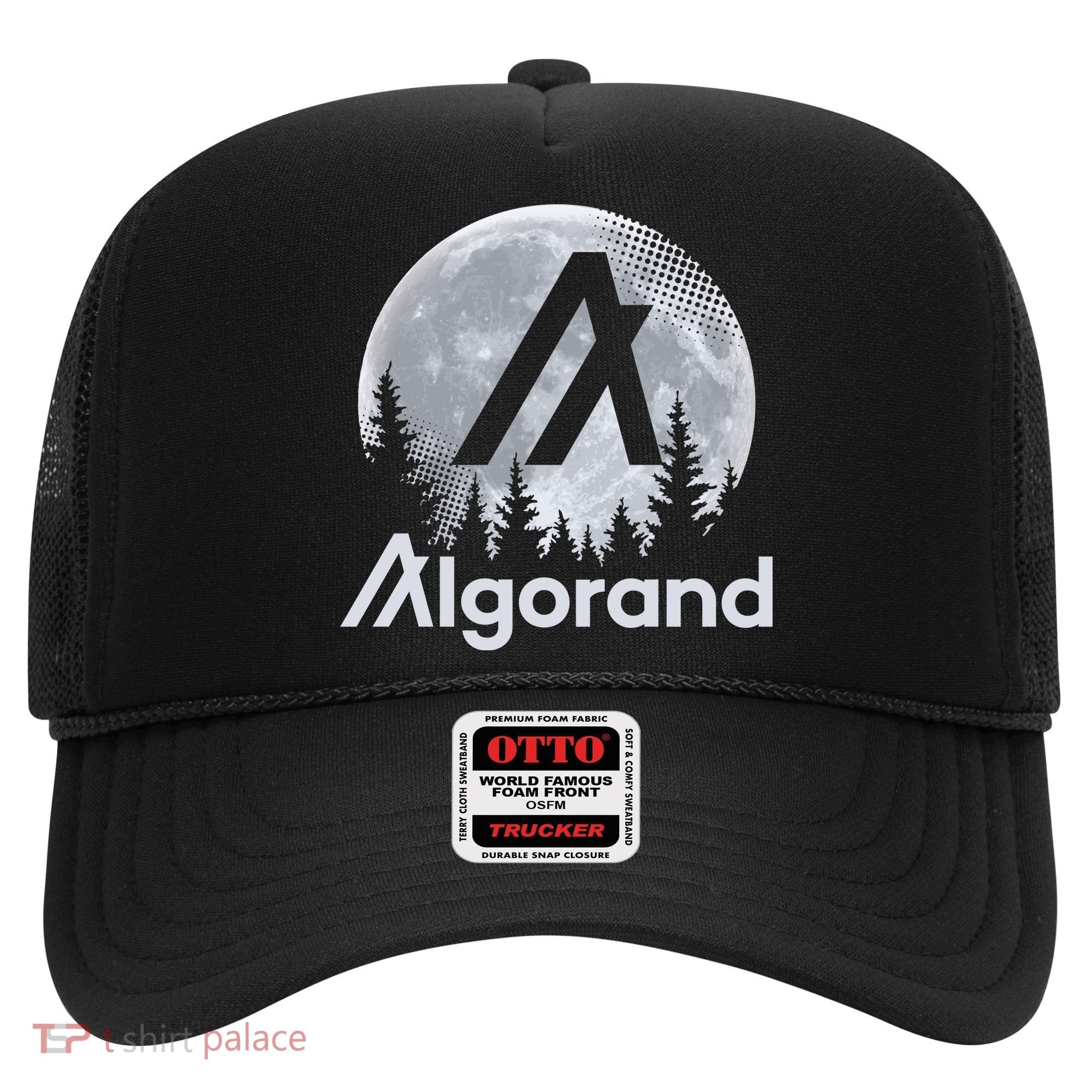 Algorand ALGO Coin Cryptocurrency Wilderness Full Moon Hat