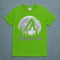 Algorand ALGO Coin Cryptocurrency Wilderness Full Moon T-Shirt thumb 5