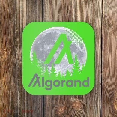 Algorand ALGO Coin Cryptocurrency Wilderness Full Moon Coaster