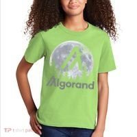 Algorand ALGO Coin Cryptocurrency Wilderness Full Moon Kids T-Shirt thumb 2