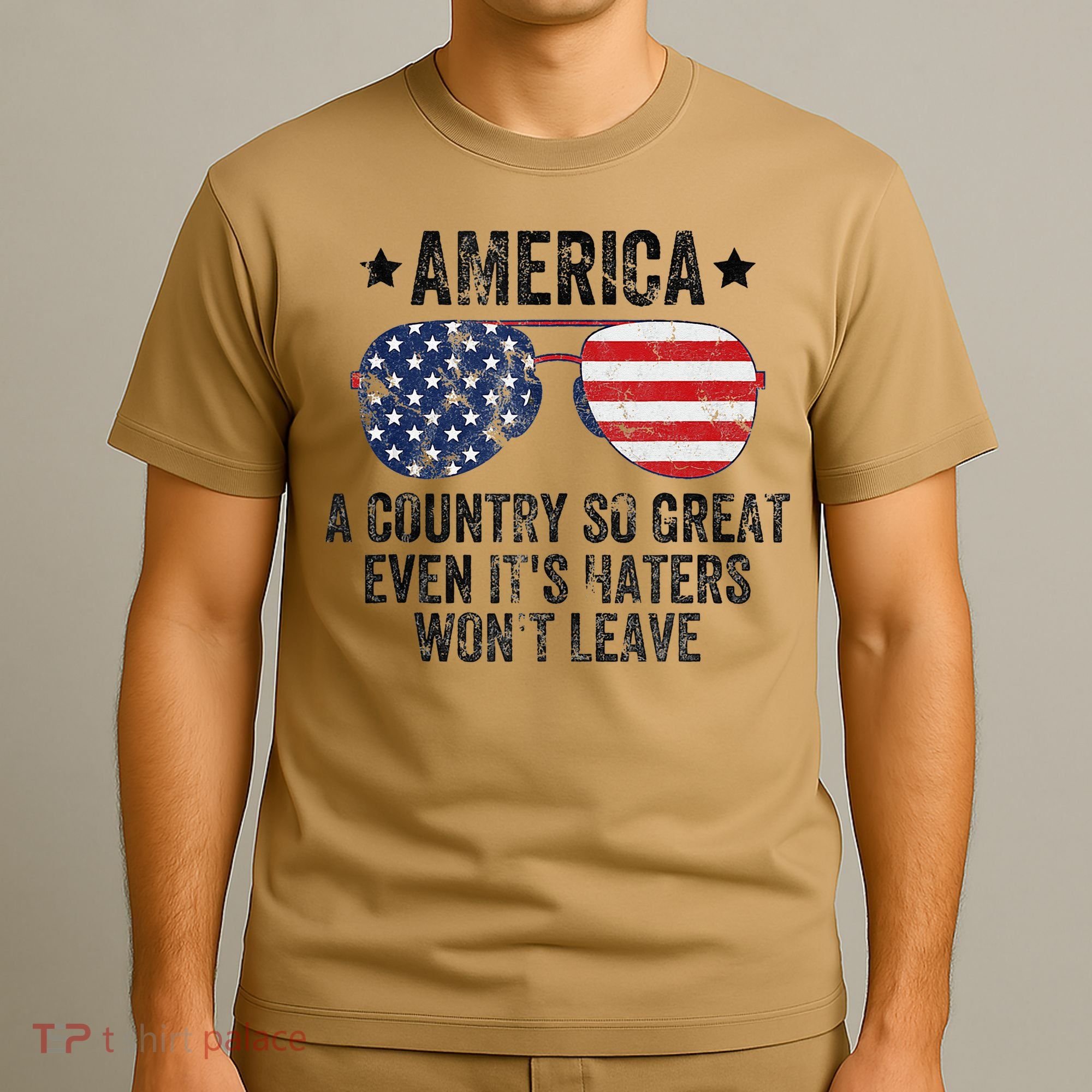 America A Country So Great Even Its Haters Wont Leave T-Shirt