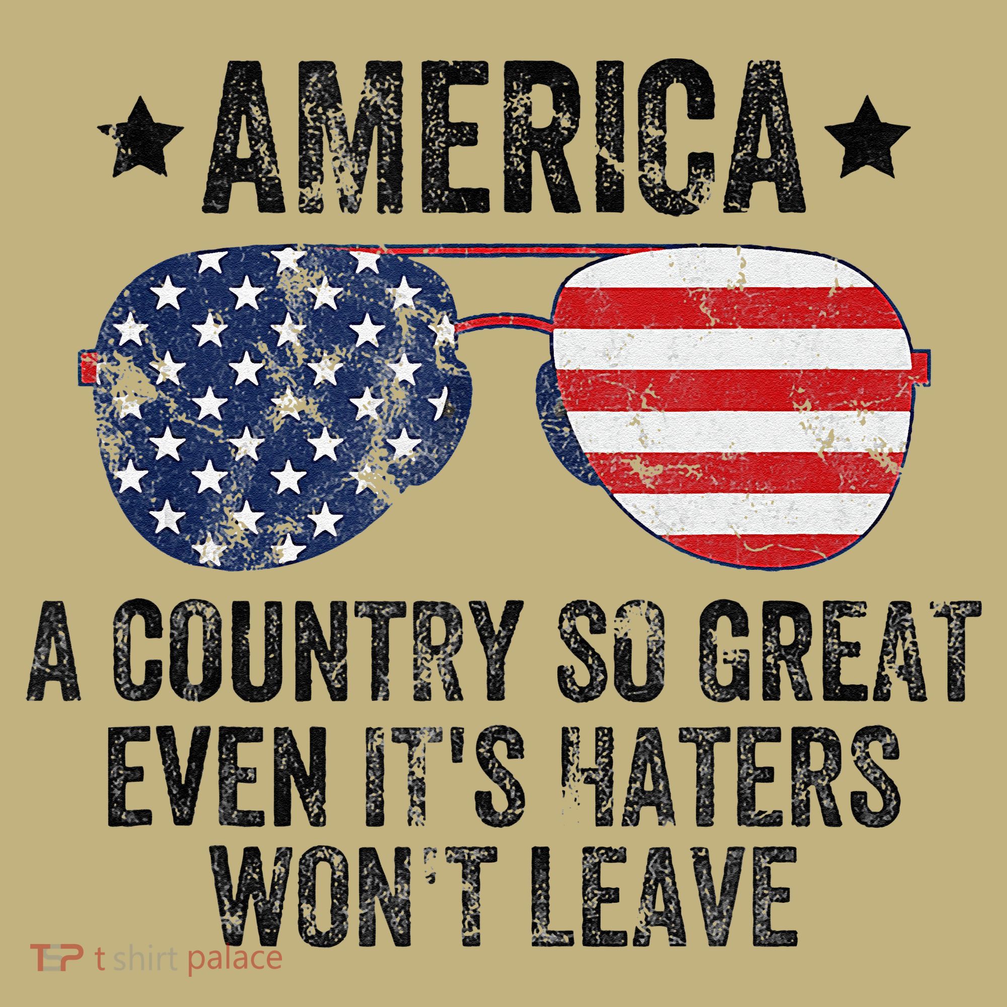 America A Country So Great Even Its Haters Wont Leave T-Shirt