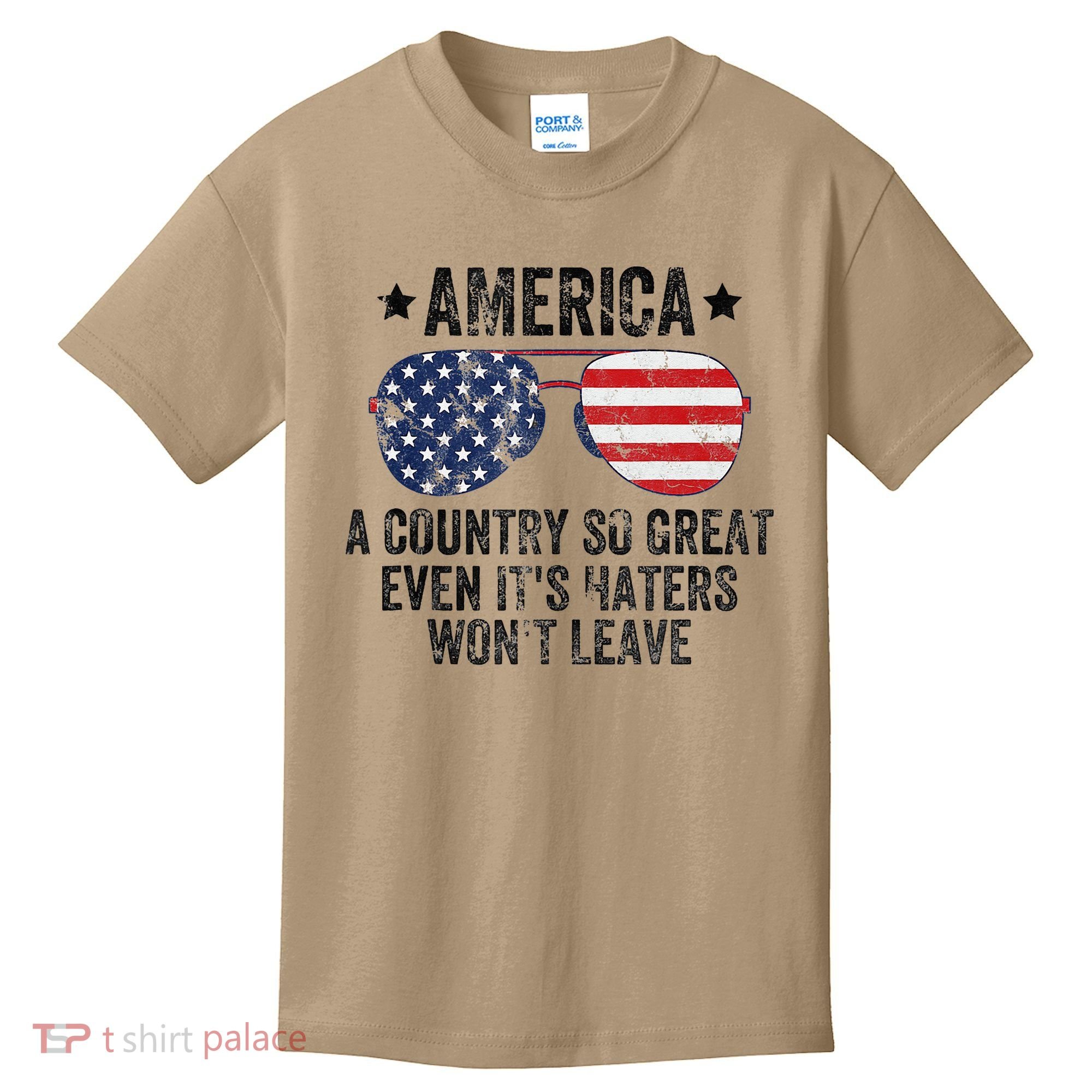 America A Country So Great Even Its Haters Wont Leave Kids T-Shirt