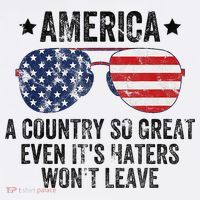 America A Country So Great Even Its Haters Wont Leave Women's Hoodie thumb 2