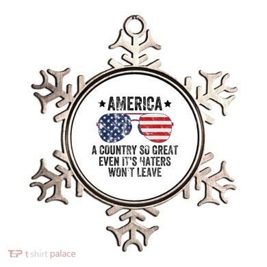 America A Country So Great Even Its Haters Wont Leave Ornament