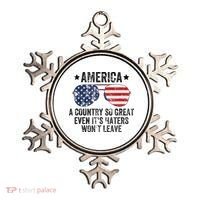 America A Country So Great Even Its Haters Wont Leave Ornament thumb 0