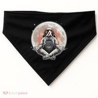 Algorand ALGO Coin Cryptocurrency Yogo Astronaut USA-Made Doggie Bandana thumb 0