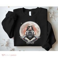 Algorand ALGO Coin Cryptocurrency Yogo Astronaut Sweatshirt thumb 2