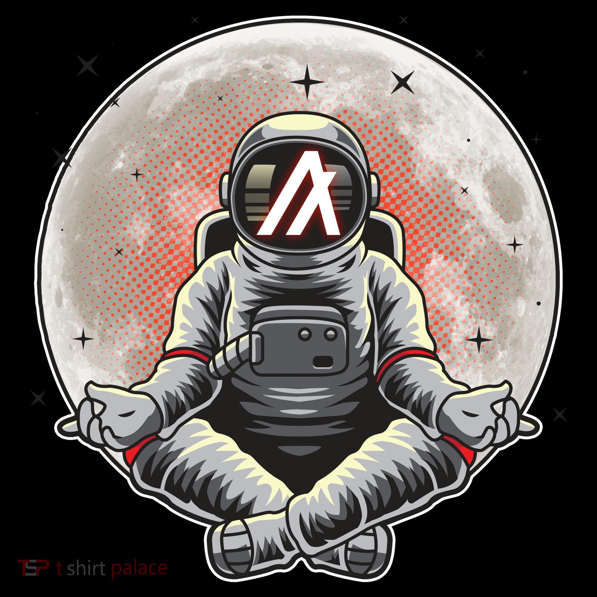 Algorand ALGO Coin Cryptocurrency Yogo Astronaut Coffee Mug