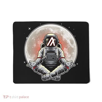 Algorand ALGO Coin Cryptocurrency Yogo Astronaut Mousepad